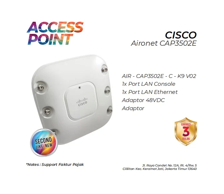 Access Point Cisco Aironet Cap3502e