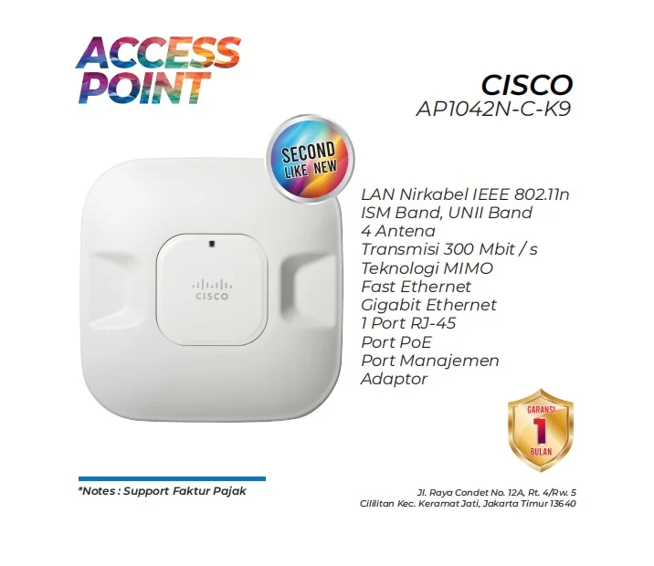 Access Point Cisco Ap1042n