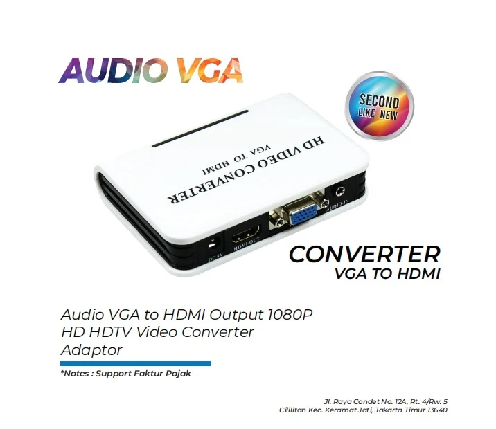 Converter Vga To Hdmi