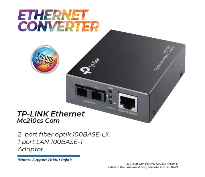 Ethernet Converter Tp Link Mc210cs