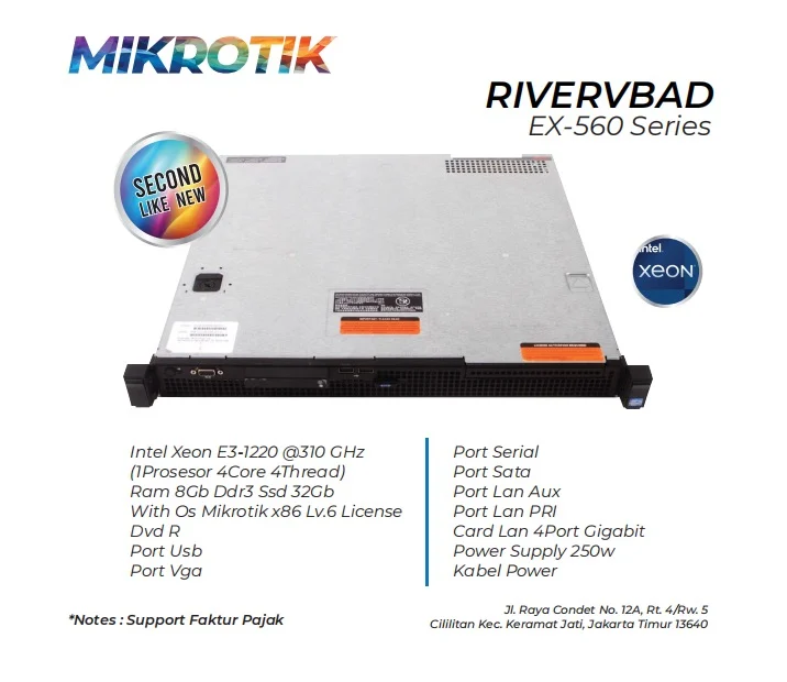 Mikrotik Rivervbad Sx 560
