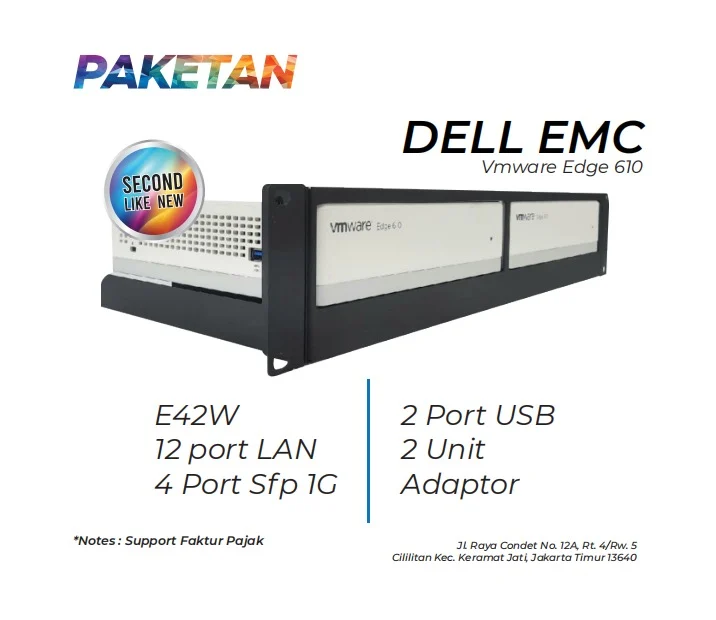 Paketan Dell Emc Edge 610
