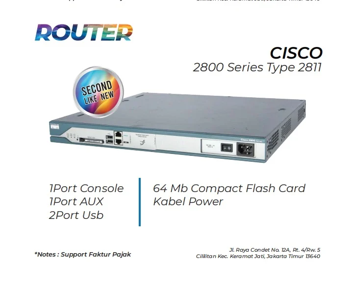 Router Cisco 2811