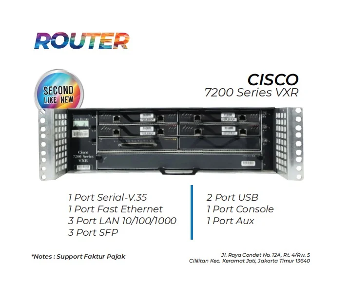 Router Cisco 7200 Vxr