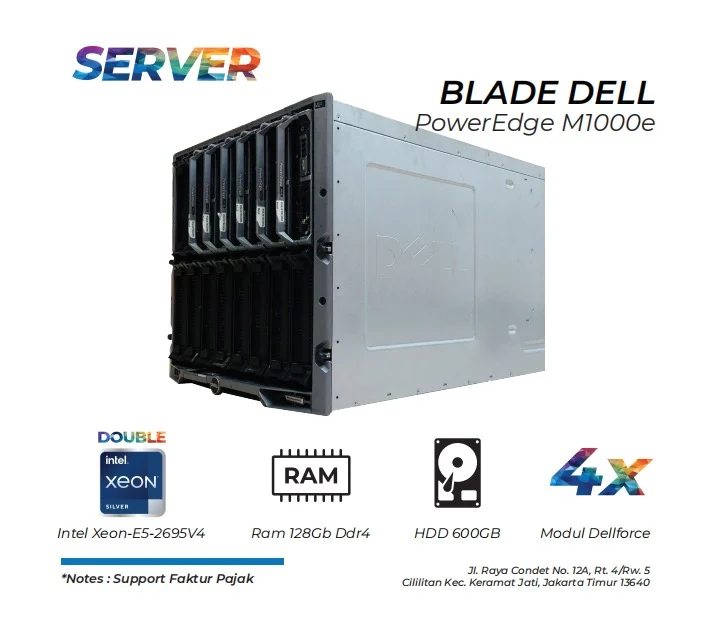 Server Blade Dll Poweredge M1000e
