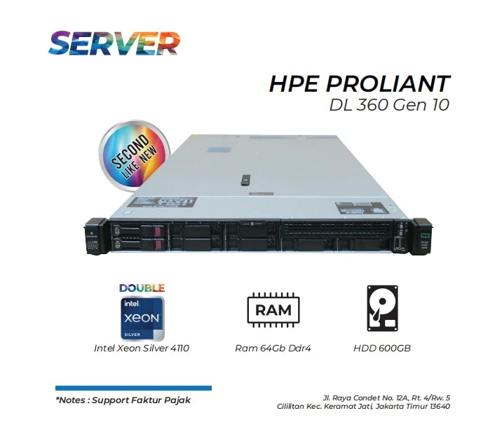 Server Hp Proliant Dl360 Gen10