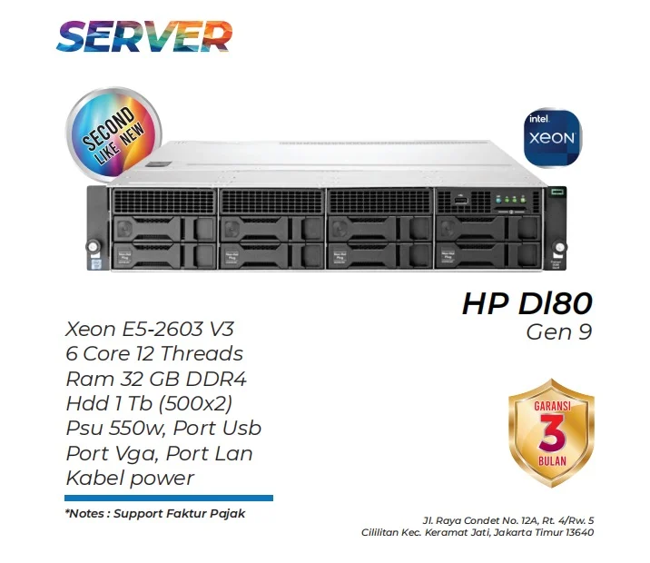 Server Hpdl8 Gen9