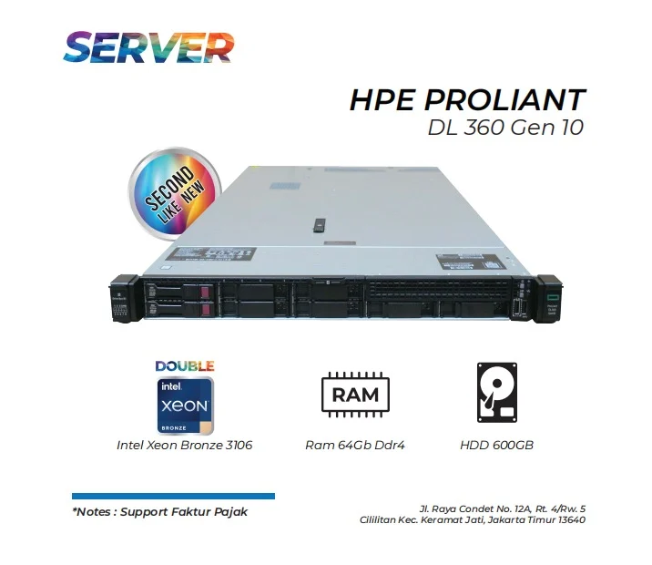 Server Hpe Proliant Dl360 Gen 10