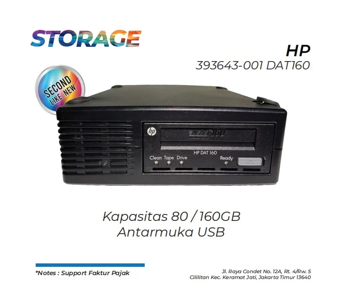 Storage Hp 393643 001 Dat160