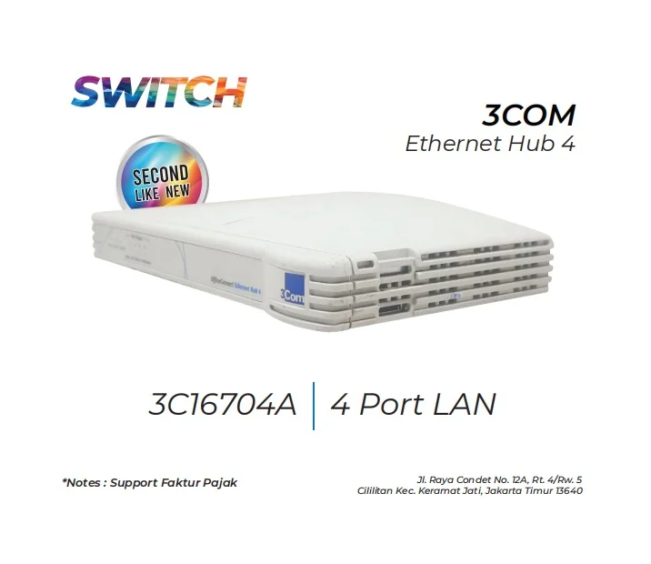 Switch 3com 3c16704a