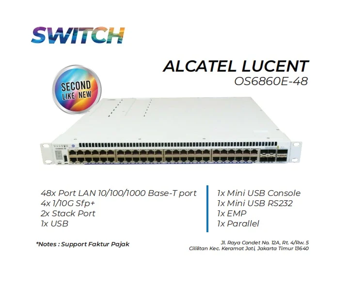 Switch Alcatel Lucent Os6869e
