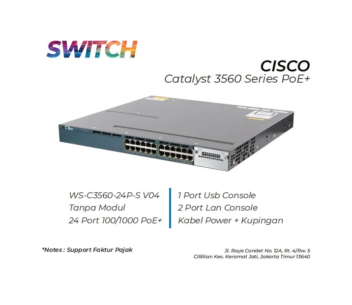 Switch Cisco Catalyst 3560