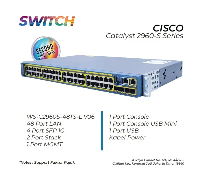 Switch Cisco Catalyst C2960s