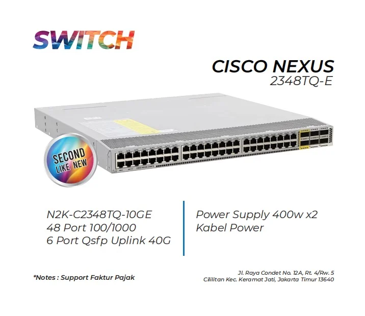 Switch Cisco Nexus 2348tq
