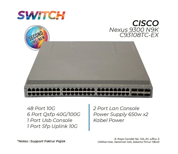 Switch Cisco Nexus 9300 N9k