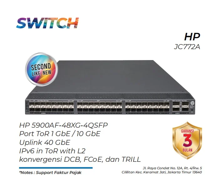 Switch Hp Jc772a