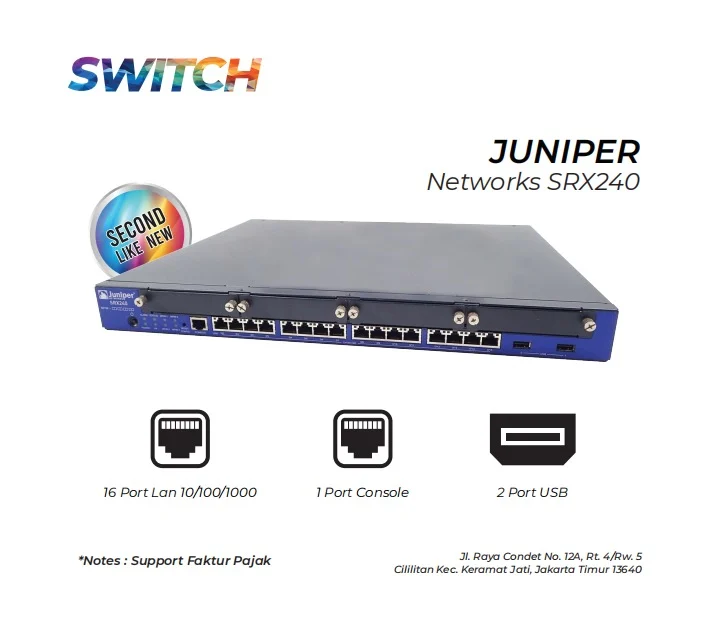 Switch Juniper Srx240