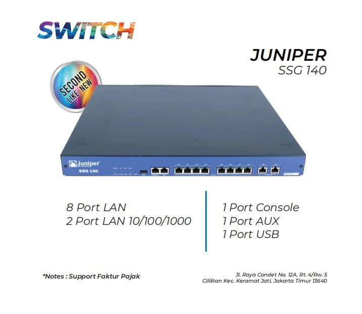 Switch Juniper Ssg 140