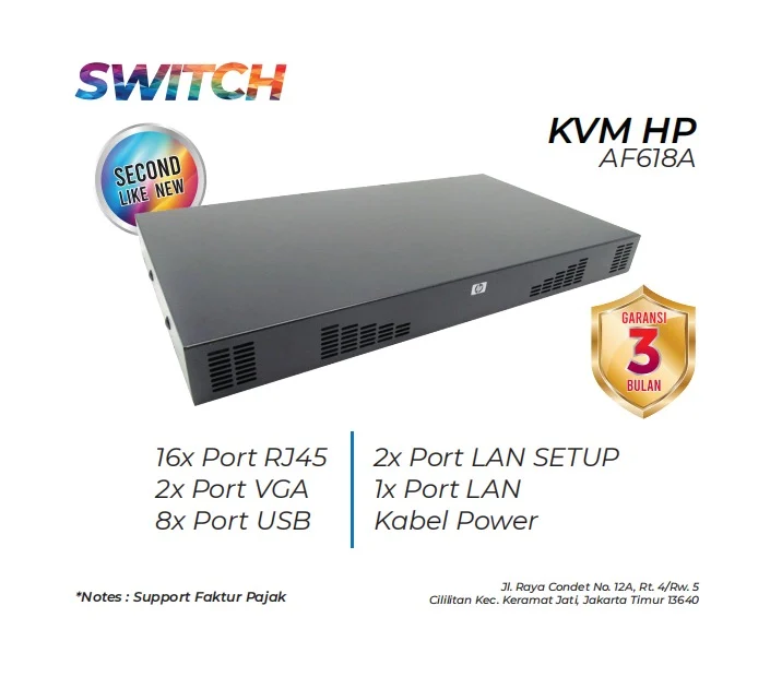 Switch Kvm Hp Af618a