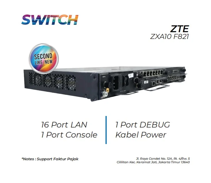 Switch Zte Zxa10 F821