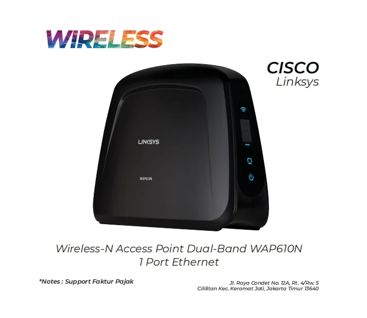 Wireless Cisco Linksys Wap610n