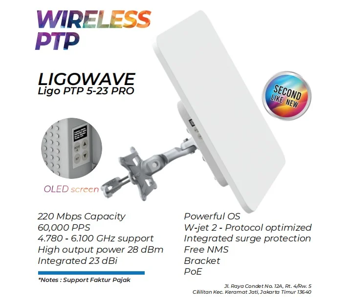 Wireless Ptp Ligwave 5023 Pro