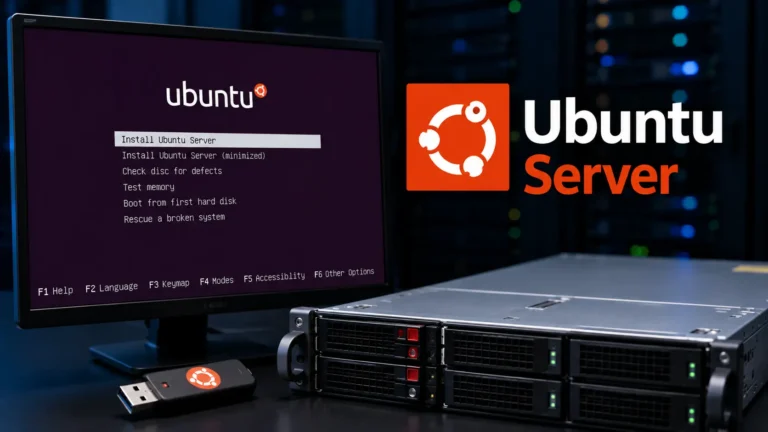 Cara Install Ubuntu Server