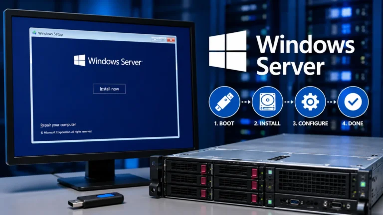 Cara Install Windows Server