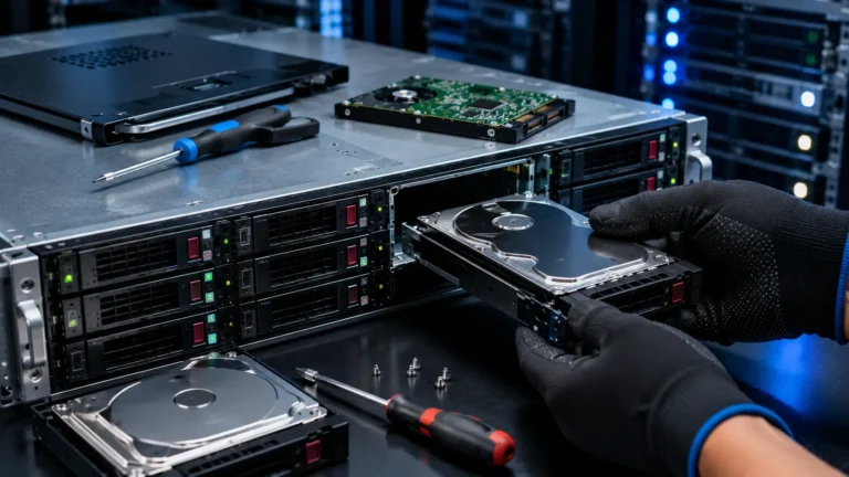 Cara Mengganti Harddisk Server