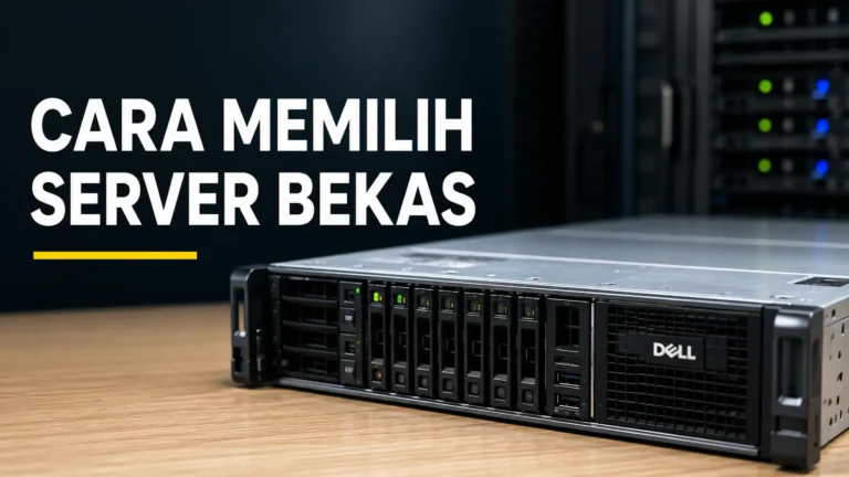 Hal Yang Wajib Dicek Saat Memilih Server Bekas