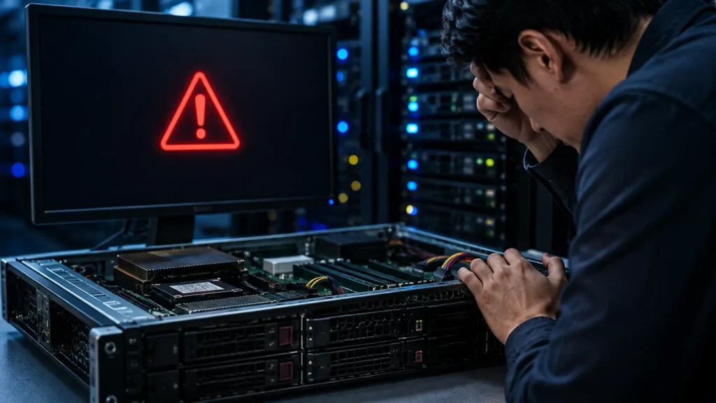 Server Tidak Bisa Boot