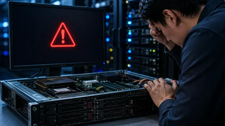 Server Tidak Bisa Boot